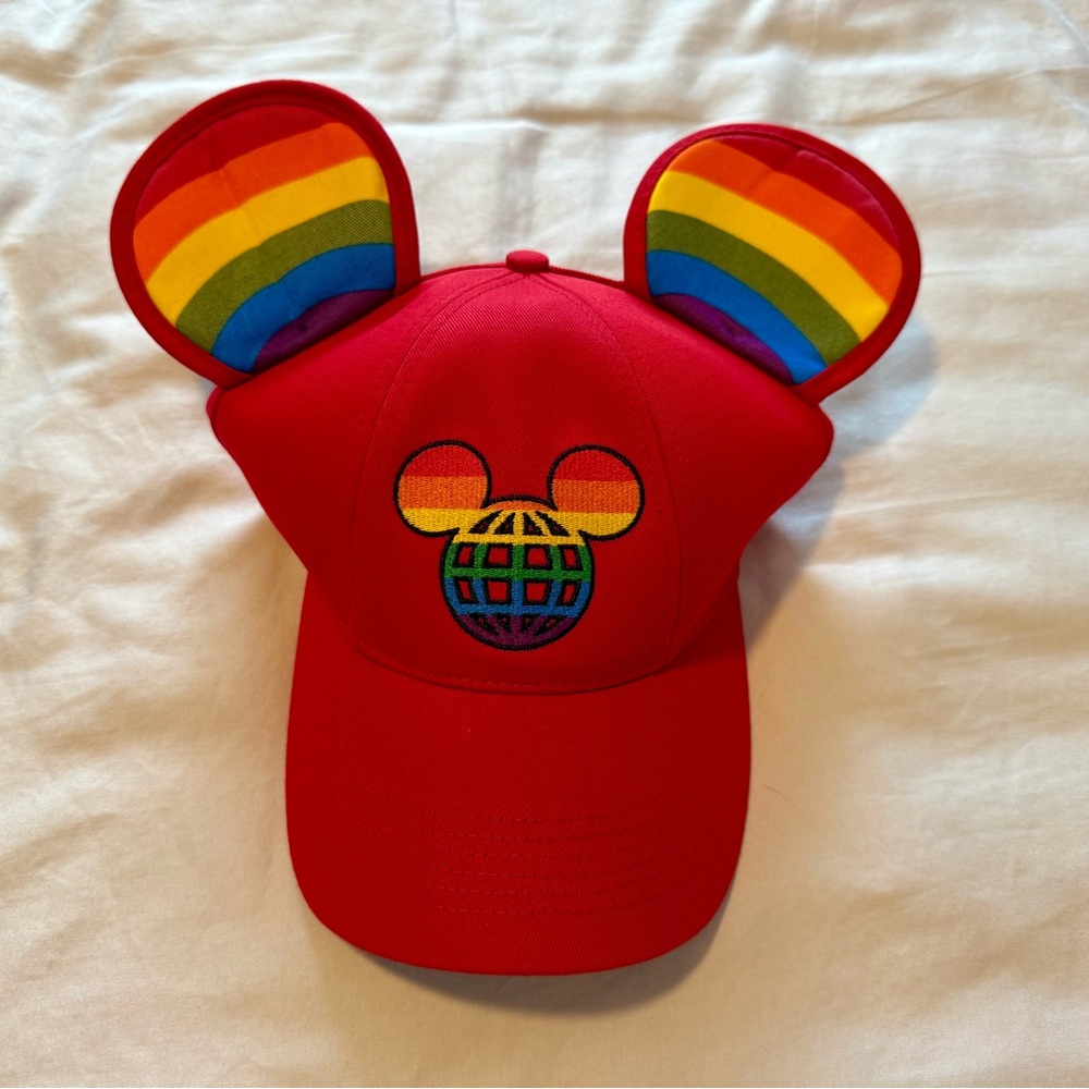 WDW Walt Disney World Pride Rainbow Ear Hat